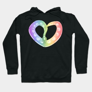 Ball Python Heart (Pride Design) Hoodie